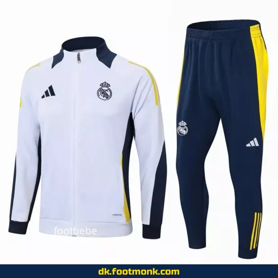 Real Madrid hjemmebane trøje 2024-2025 - Hvid - Officiel fodboldtrøje