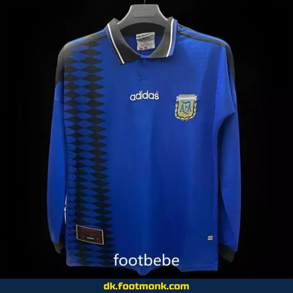 Argentinsk hjemmebane fodboldtrøje 1994 vintage - Langærmer