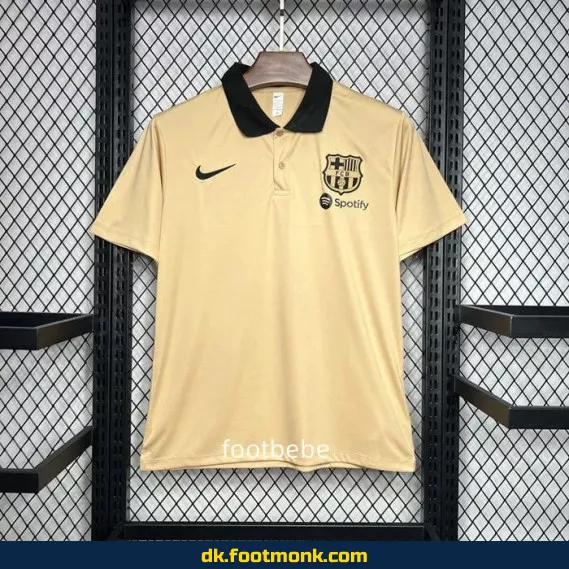 FC Barcelona 2024/2025 Polo Fodboldtrøje - Autentisk Fodboldtrøje til Mænd, Kvinder & Børn