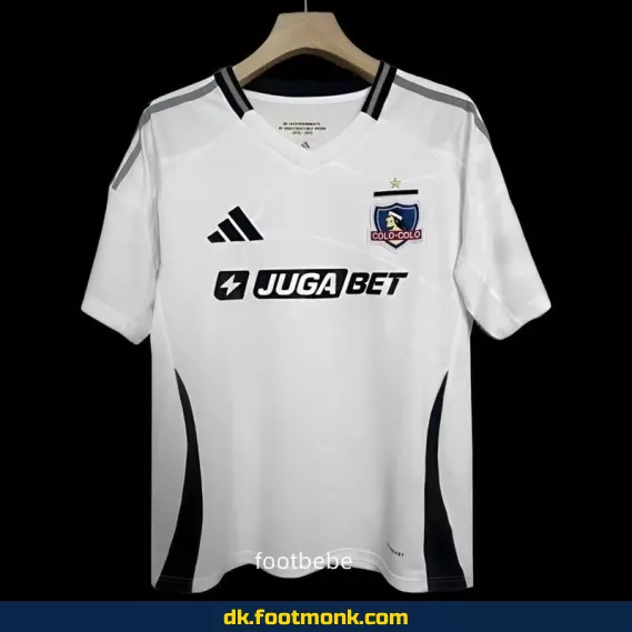 Colo-Colo hjemmebane fodboldtrøje 2025-2026 - Hvid - Officiel klubtrøje