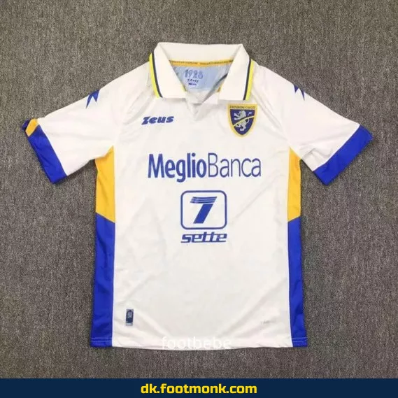 Frosinone Calcio 2024-2025 hjemmebane fodboldtrøje - Hvid - Officiel fodboldtrøje til mænd, kvinder og børn