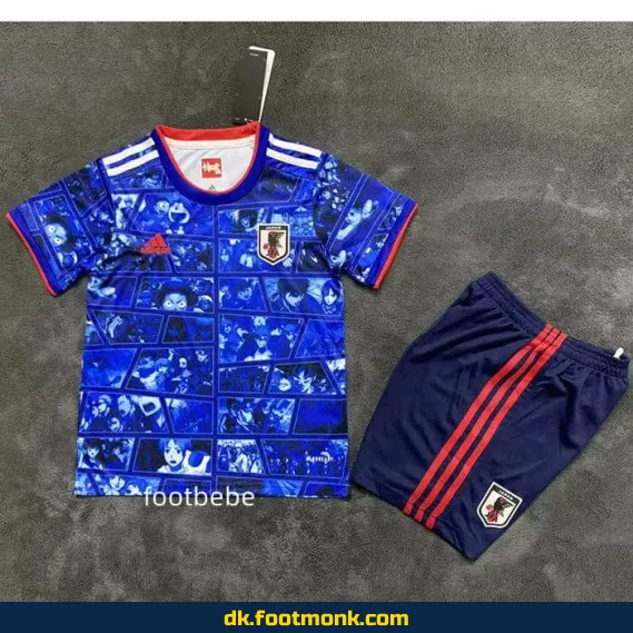 Børne Fodboldtrøje - Japan Landshold 2025/2026 Animé Design