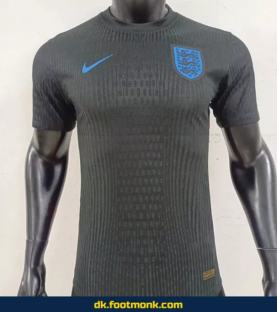 England 2025 Fodboldtrøje - Sort - Officiel Autentisk