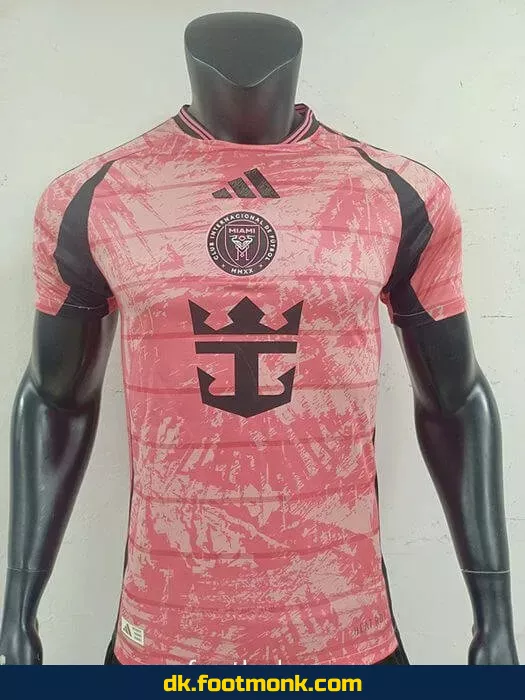 Inter Miami 2024/2025 hjemmebane fodboldtrøje - lyserød - officiel fodboldtrøje til mænd, kvinder og børn