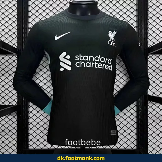 Liverpool FC 2024/2025 Udebane Fodboldtrøje - Langærmet - Officiel