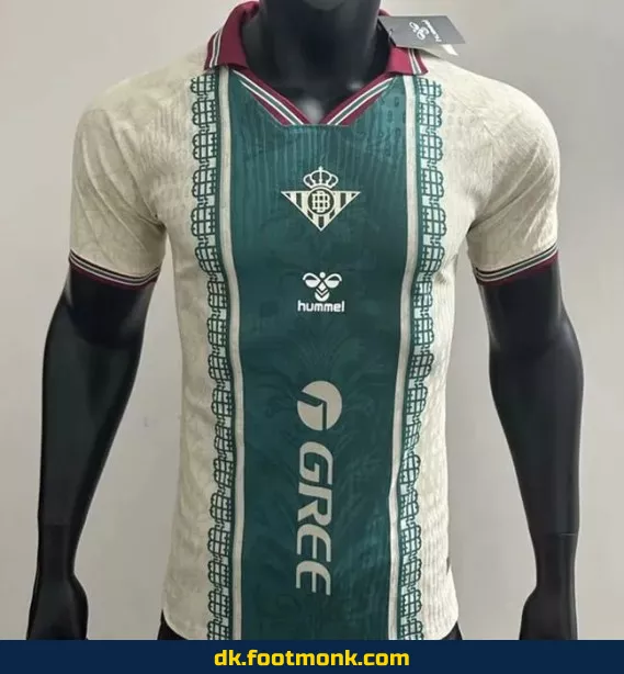 Real Betis Fodboldtrøje 2025-2026 Koncept – Officiel Fodboldtrøje til Mænd, Kvinder & Børn