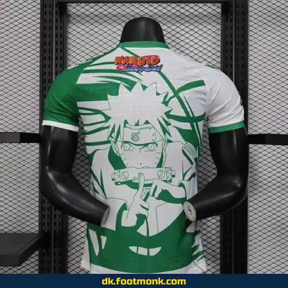Real Betis hjemmebane trøje 2025/2026 – Naruto Shippuden design – Officiel fodboldtrøje til mænd, kvinder og børn