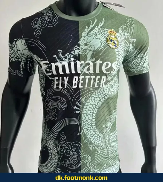 Real Madrid 2025-2026 Dragon V Fodboldtrøje - Officiel Fodboldtrøje til Mænd, Kvinder & Børn