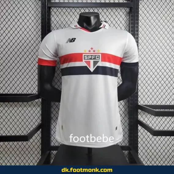 Hjemmebane fodboldtrøje São Paulo 2024-2025 - Hvid - Officiel autentisk trøje