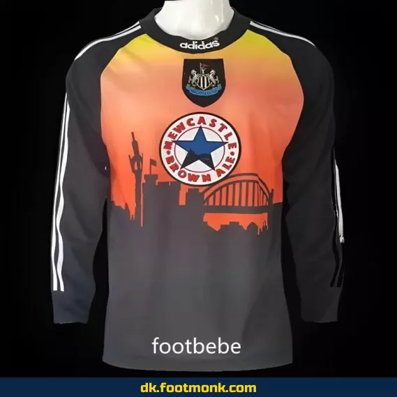 Newcastle United Vintage 1996-1997 Målmandstrøje med lange ærmer - Officiel fodboldtrøje til mænd