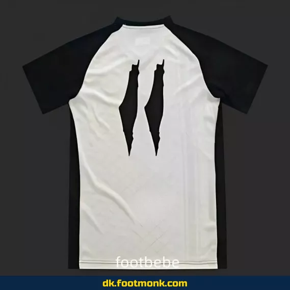 Palestina Fodboldtrøje 2024-2025 - Sort Keffiyeh Design - Officiel kvalitet