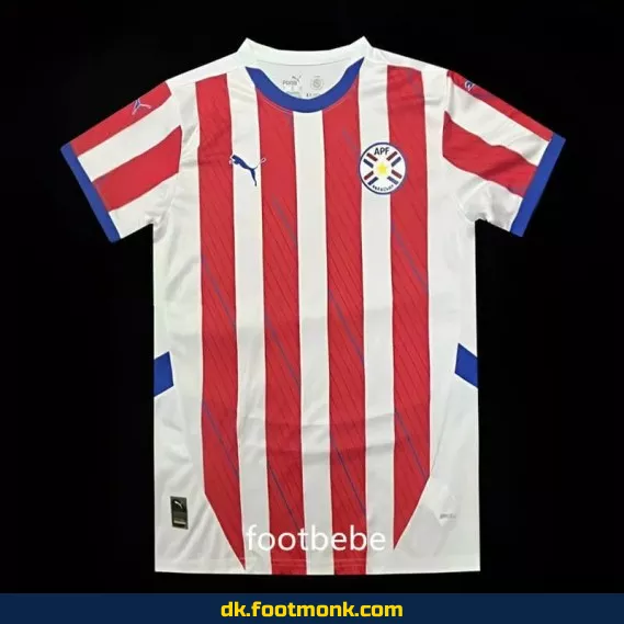 Paraguay hjemmebane fodboldtrøje 2024/2025 – Officiel fodboldtrøje til mænd, kvinder og børn