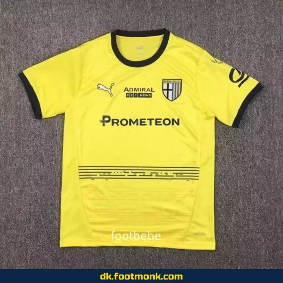 Parma Calcio 2024-2025 Tredje fodboldtrøje - Gul - Officiel fodboldtrøje til mænd, kvinder og børn