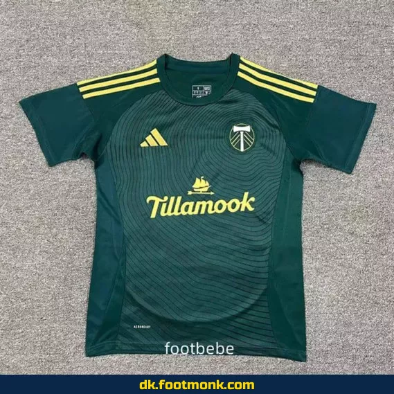 Portland Timbers hjemmebane trøje 2025-2026 - Grøn fodboldtrøje til mænd - Officiel klubtrøje med tryk