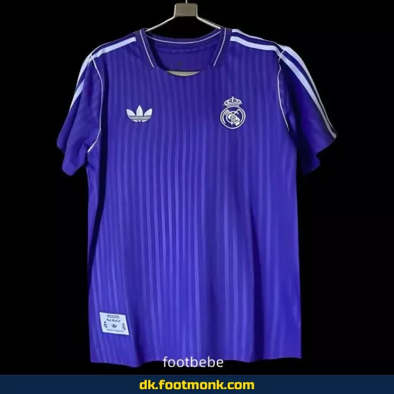 Real Madrid hjemmebane trøje 2025-2026 violet - Officiel fodboldtrøje til mænd, kvinder og børn
