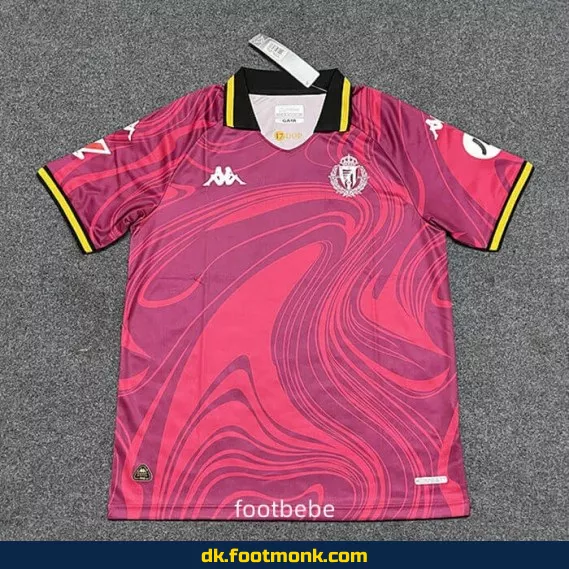 Maillot Real Valladolid 2024/2025 Rød Rosa – Fodboldtrøjer til Mænd, Kvinder & Børn, Autentiske & Billige Fodboldtrøjer Online