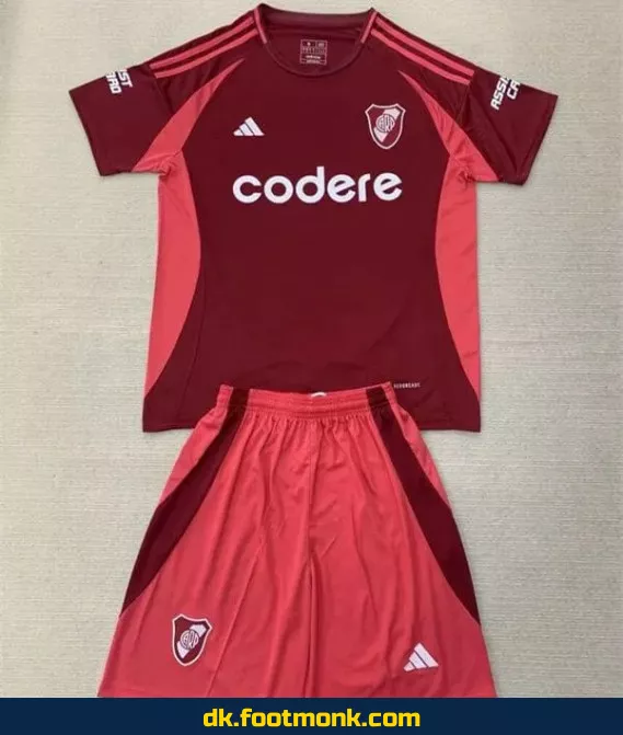 Maillot River Plate Børn 2024-2025 Udenfor
