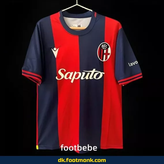 Bologna FC hjemmebane fodboldtrøje 2024-2025 - Officiel fodboldtrøje til mænd, kvinder og børn