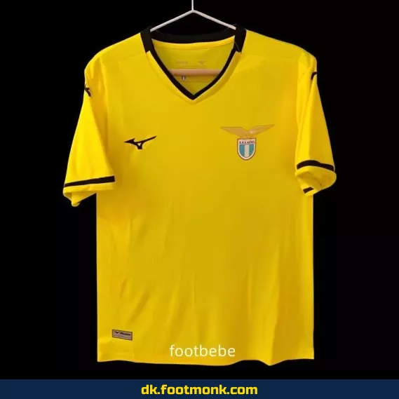 Lazio 2024-2025 udebanefodboldtrøje - gul - officiel fodboldtrøje til mænd, kvinder og børn