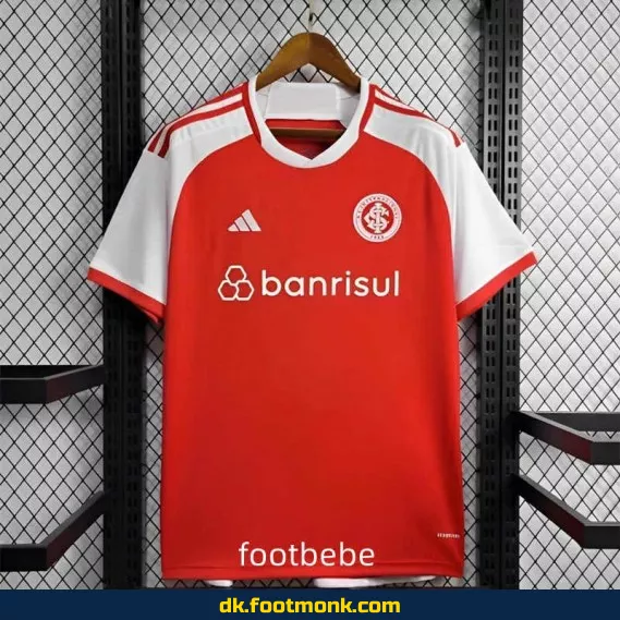 SC Internacional hjemmebane fodboldtrøje 2024/2025 - Officiel fodboldtrøje til mænd, kvinder og børn | Fodboldtrøjer online i Danmark