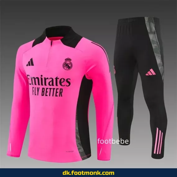 Real Madrid 2024/2025 fodboldtrøje - rosa/rød - Officiel trøje til mænd, kvinder og børn